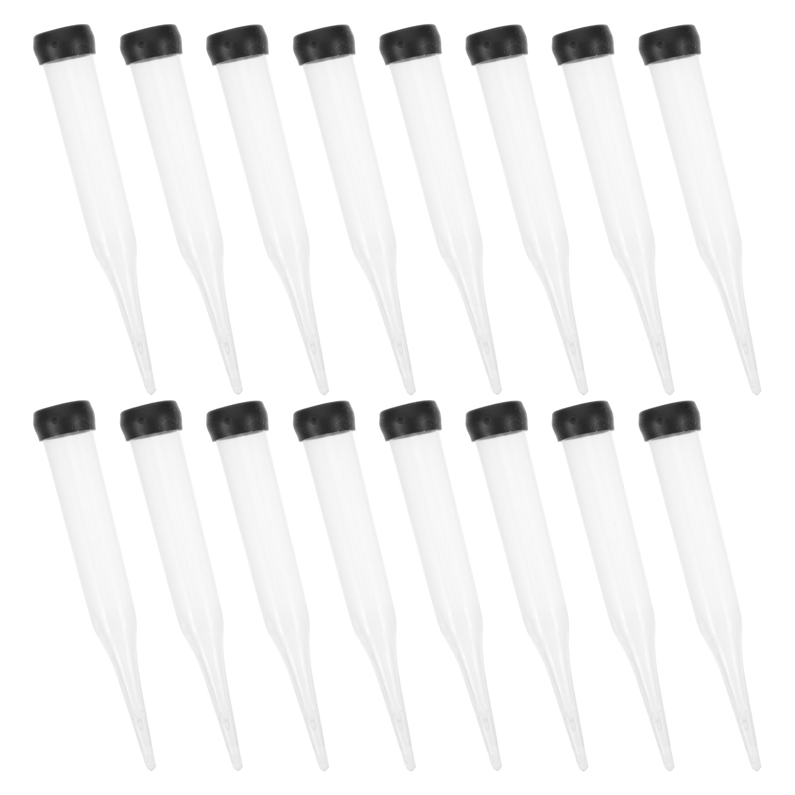 Florist Flower Supply - 50 sztuk przezroczystych plastikowych tub do