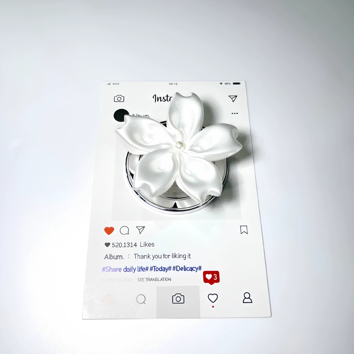 Magnetyczny uchwyt na telefon  – Supply Florist recenzja i cena