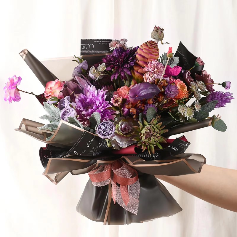 20 arkuszy czarnego papieru do – Florist Flower Supply recenzja i cena