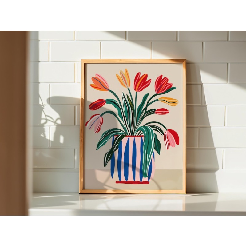 2 szt. Obrazów na płótnie z tu – Florist Supply Vases recenzja i cena